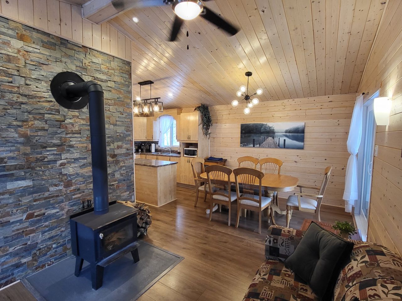 Int&eacute;rieur du chalet